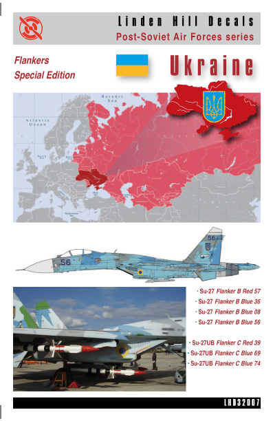 Linden Hill Decals 1/32 KAZAKHSTAN AIR FORCE Post Soviet Air Force Series 