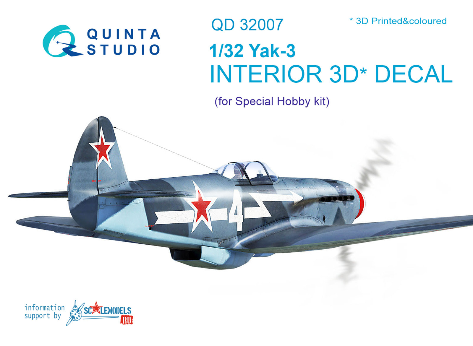 Quinta Studios QD32073 1/32 3D Interior Decal Fairchild A-10C Thunderbolt TRUMPE