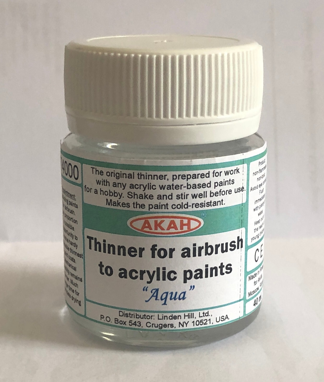 AKAN74000-40 – AKAN Acrylic Airbrush Thinner – 40ml thinner